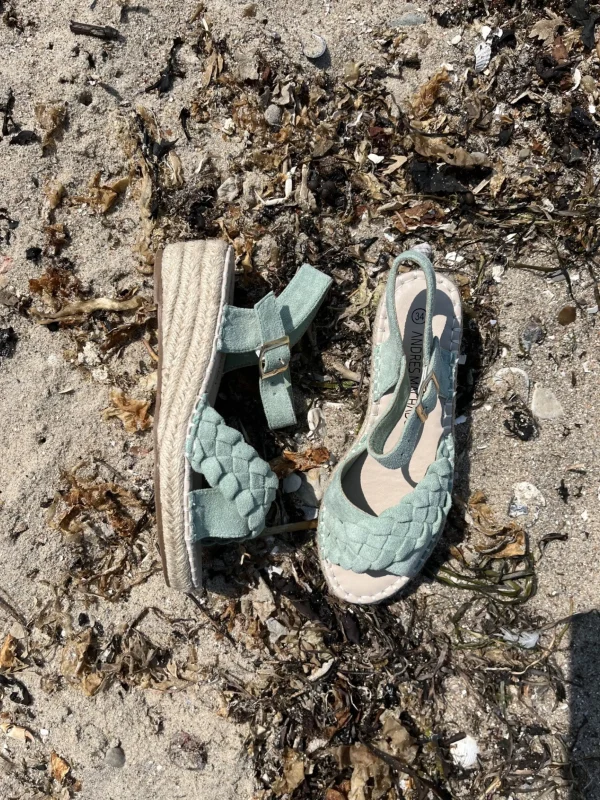 Andres Machado - Grøn sandal
