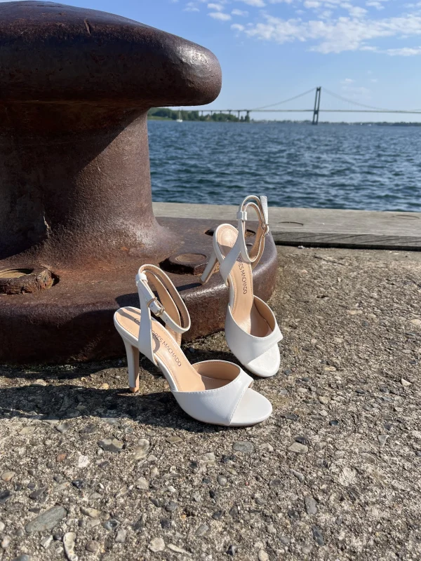 Andres Machado - Hvid pumps