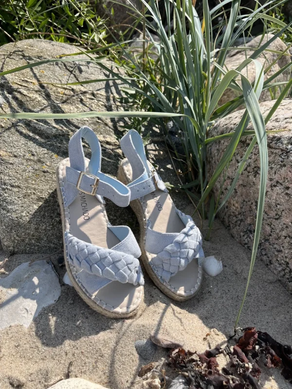 Andres Machado - Lyseblå sandal