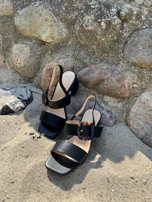 Andres Machado - Sort sandal