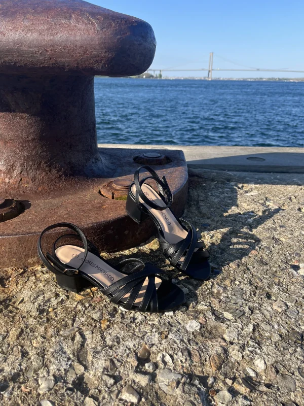 Andres Machado - Sort sandal