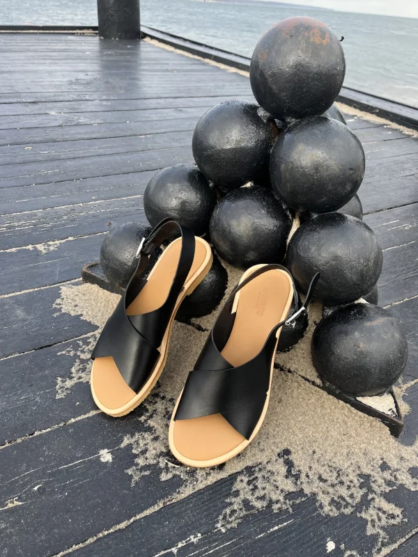 Angulus - Sort sandal