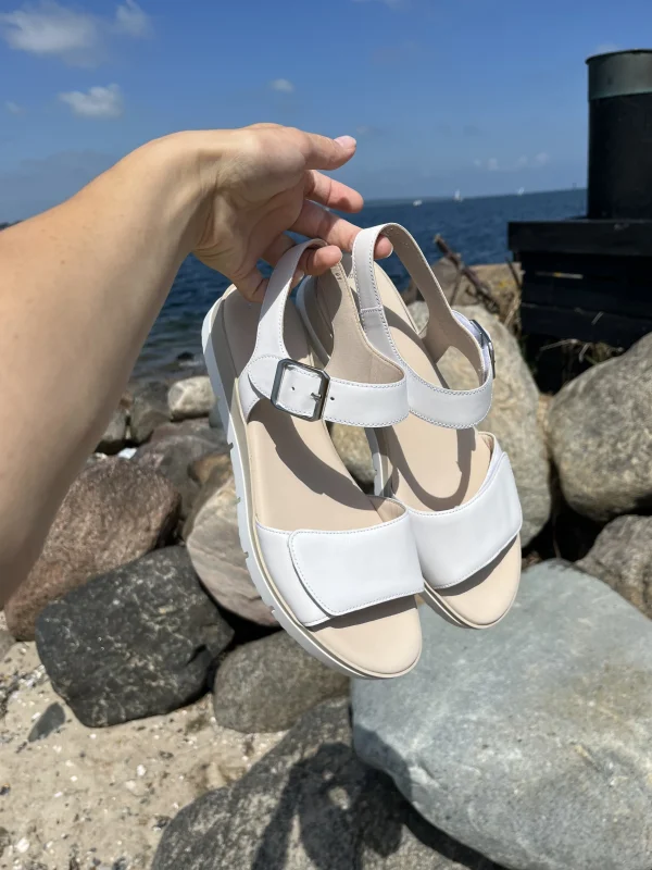 Gabor - Hvid sandal
