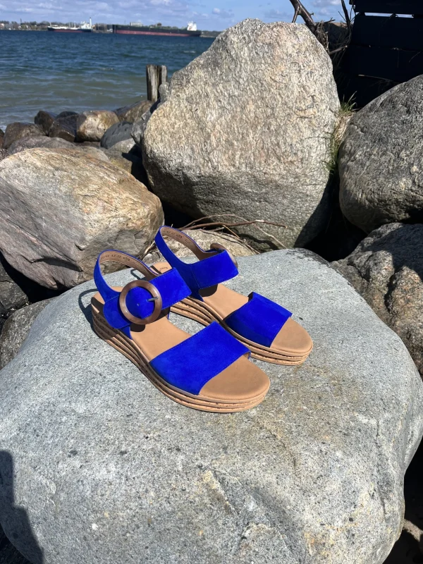 Gabor - Koboltblå Sandal