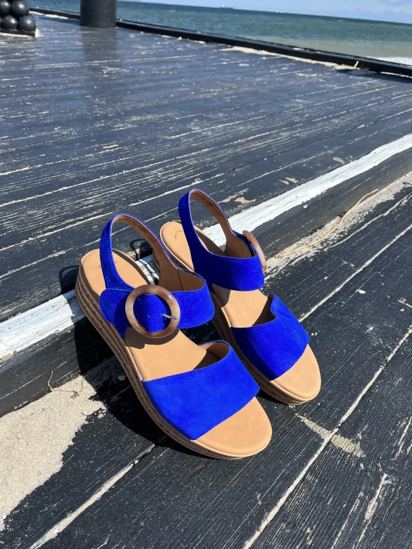 Gabor - Koboltblå Sandal