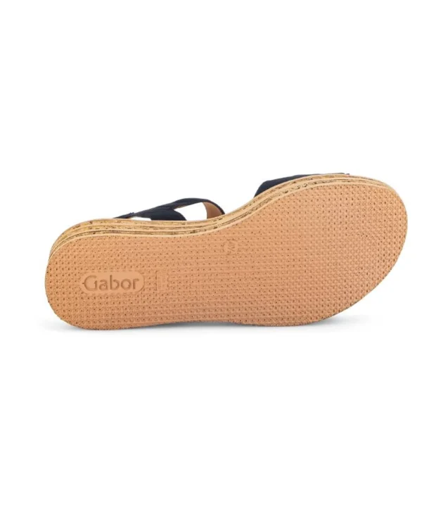 Gabor - Mørkeblå sandal