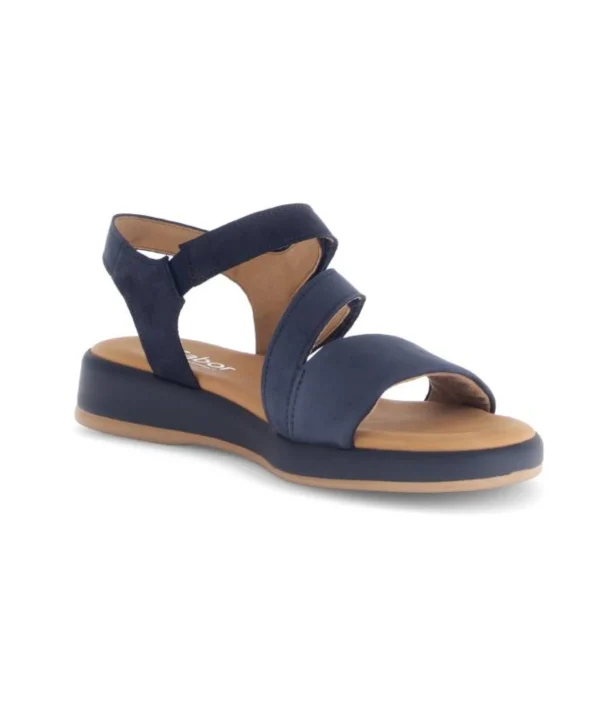Gabor - Nubuk Sandal med velcro