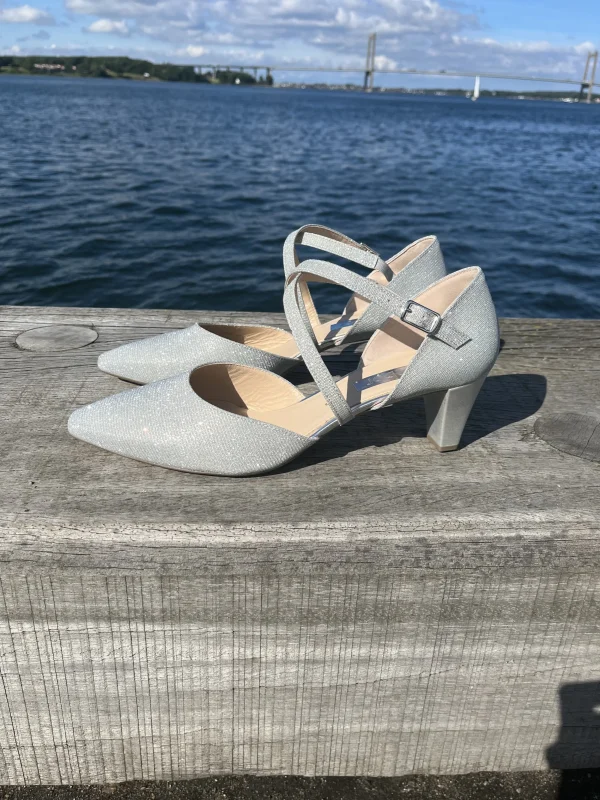 Gabor - Sølv Pumps