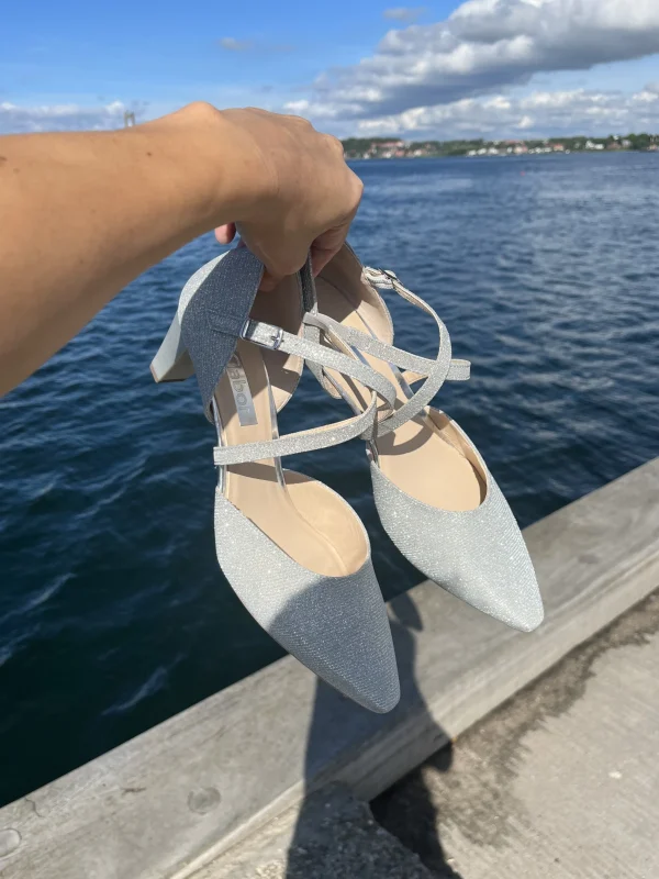 Gabor - Sølv Pumps