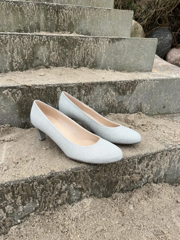 Gabor - Sølv pumps