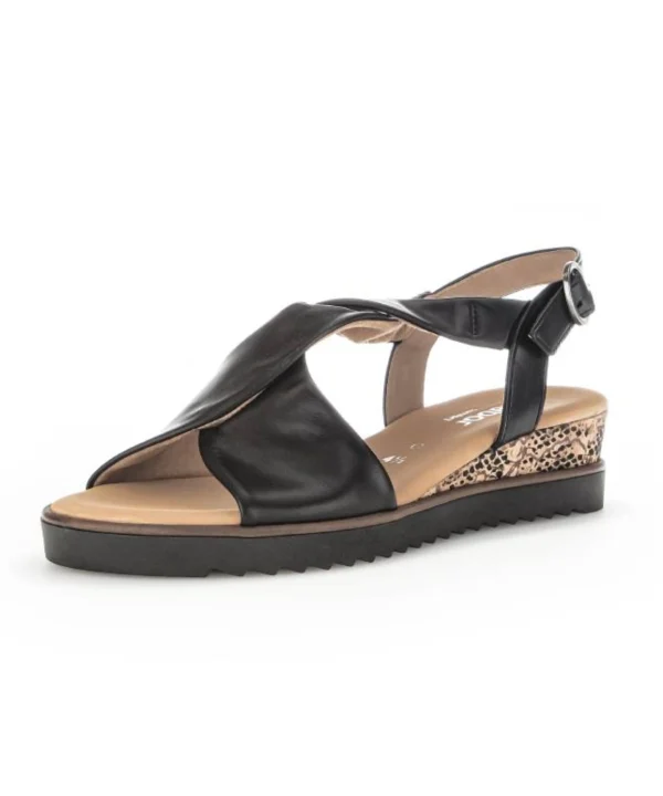 Gabor - sort sandal