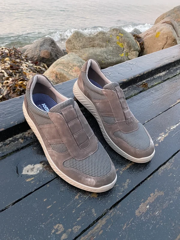 Jomos - Grå sneakers Slip-in