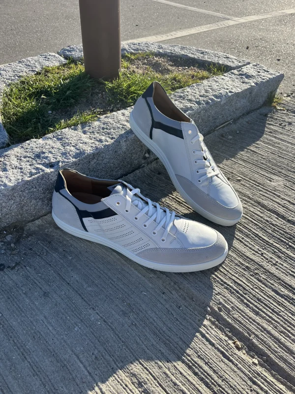 Jomos - Hvid herresneakers