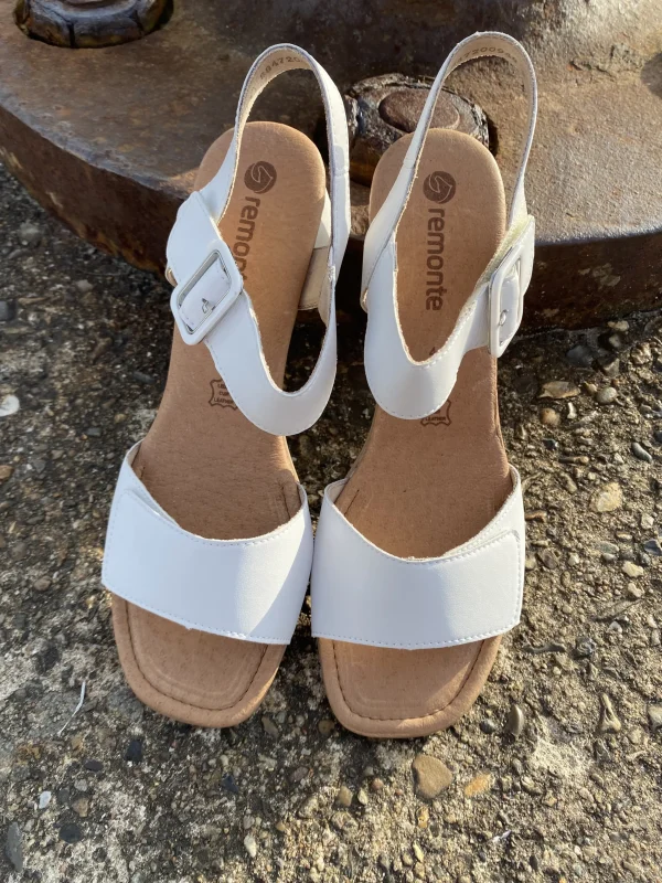 Remonte - Hvid sandal