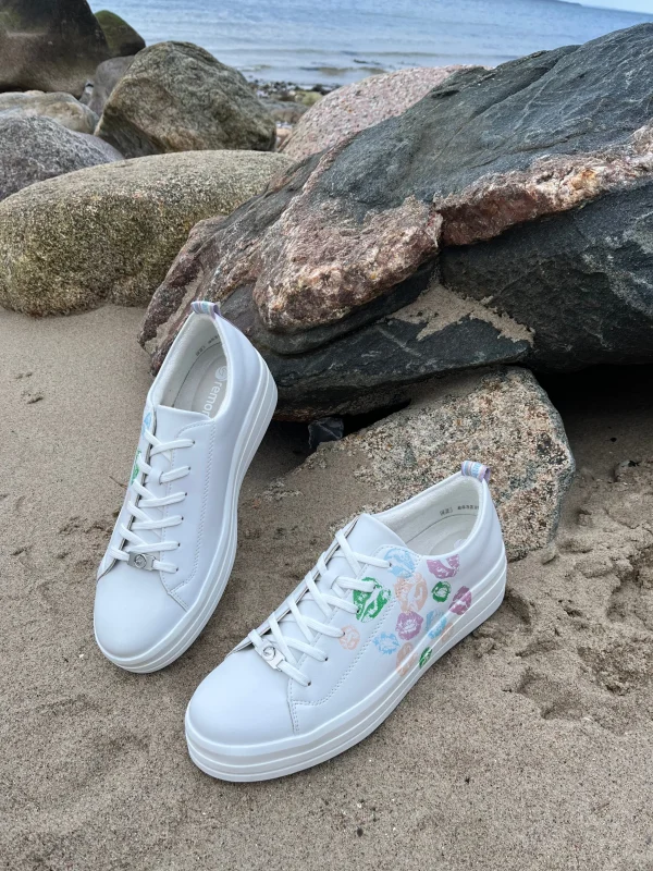 Remonte - Hvid sneakers