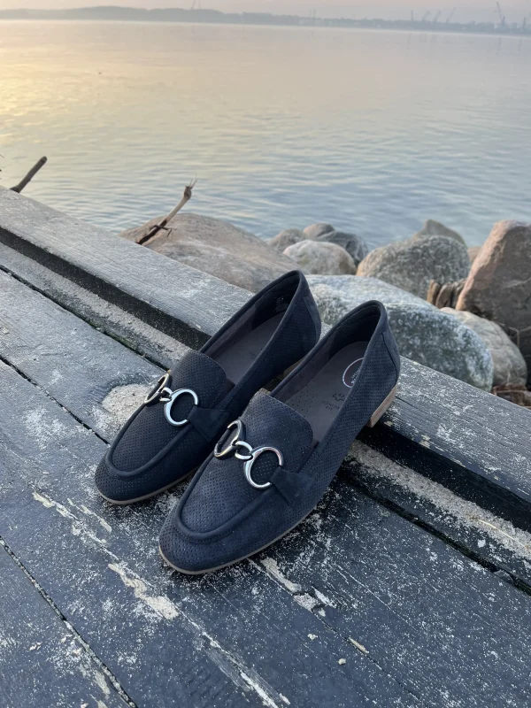 Tamaris Comfort - Blå loafers (Vidde H)